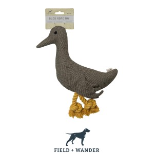 FAW019 Squeaky Dog Toy - Duck