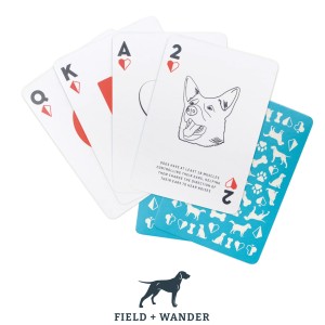 Dog playing cards FAW052 