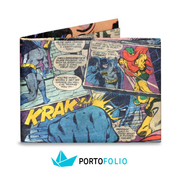 Portfolio - Непромокаемо портмоне от тайвек "Комикс Батман" 1
