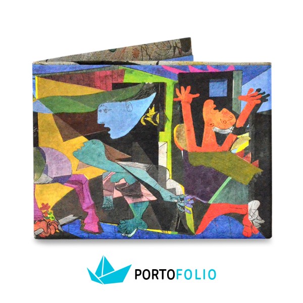 Portfolio - Непромокаемо портмоне от тайвек "Пабло Пикасо" 1