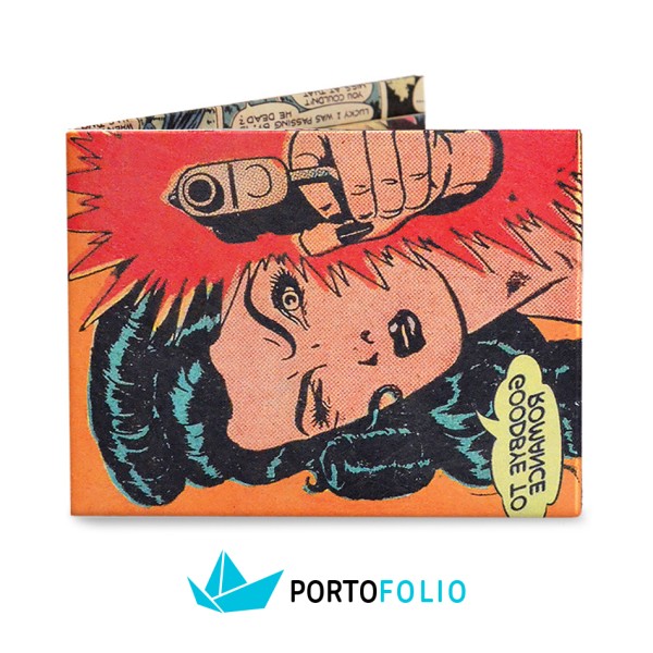 Portfolio - Непромокаемо портмоне от тайвек "Поп арт" 1