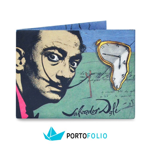 Portfolio - Непромокаемо портмоне от тайвек "Салвадор Дали" 1