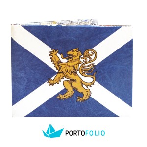 Непромокаемо портмоне от тайвек "Шотландско знаме" 