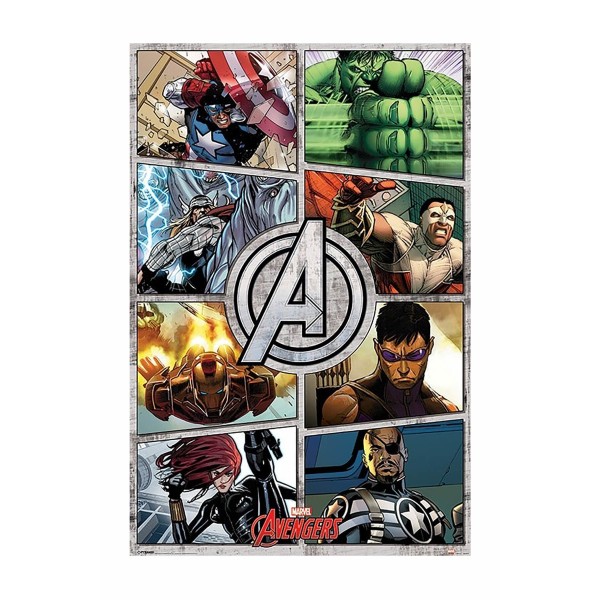 DC & MARVEL - PP33679 Poster - The Avengers 131 1