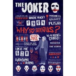 Poster Rolled The New Joker text 40