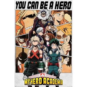 Постер "My Hero Academia"
