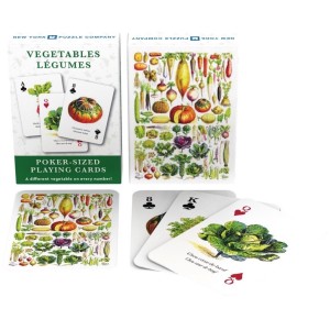 Тесте карти за игра "Зеленчуци"