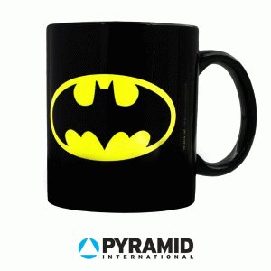 MGB26350 Mug - Batman symbol black pod