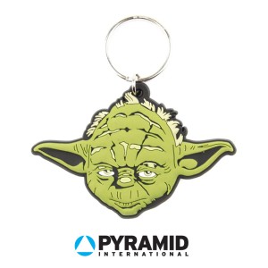 Rubber Keychain Yoda Star Wars