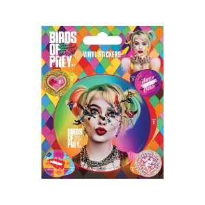PS7443 Vinyl Stickers - Birds of Prey Harley Quinn