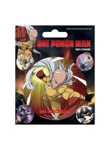 Комплект винилени стикери с One Punch Man