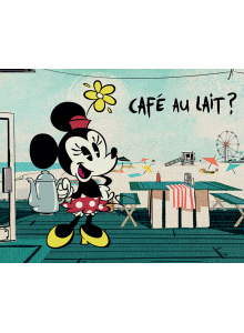 WDC94442 Canvas print Mickey Mouse (Café Au Lait?)