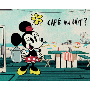 WDC94442 Canvas print Mickey Mouse (Café Au Lait?)