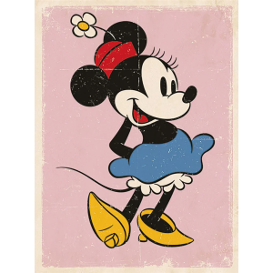 WDC92456 Canvas print Minnie Mouse (Retro)