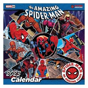 Ретро календар със Спайдърмен 2023