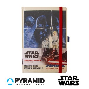 SR72981 Premium Notebook A5 - Star Wars Action Figures