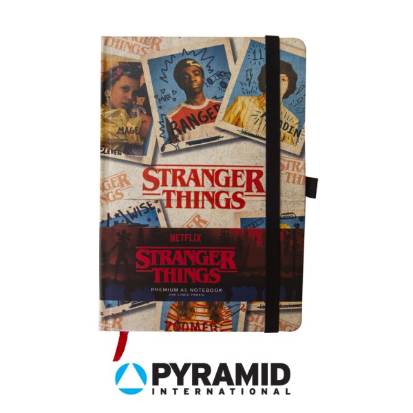 Pyramid - SR73423 Premium Notebook A5 - Stranger Things Polaroid 1