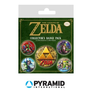 BP80644 Badge Set - The Legend of Zelda