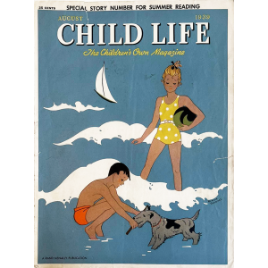 Корица на списание "Child Life" | 1939-08