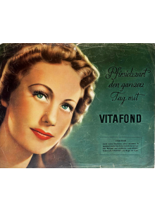 Немска реклама "Цял ден гладка като праскова с Vitafond"