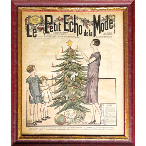 Original vintage fashion magazine | Le Petit Echo de la Mode| 1925-09-27 | Framed