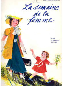 Швейцарско модно списание "La Semaine de la Femme" | No. 34 | 1936-08-22