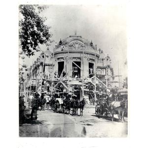 Снимка от строежа на Варненската опера | 1931 г. 