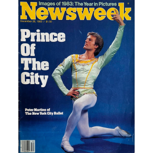 Списание Newsweek | Питър Мартинс: Принцът на града | 1983-12-26 