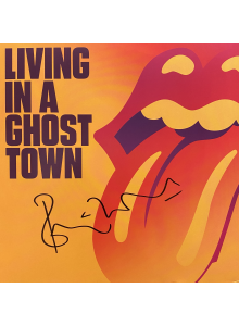 Тhe Rolling Stones сингъл с автограф от Рони Уд