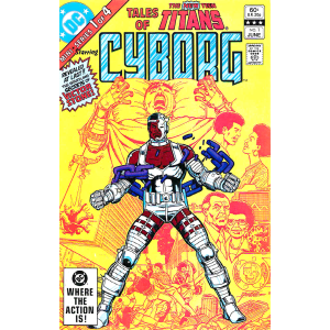 Комикс 1982-06 Tales of The New Teen Titans Cyborg  1