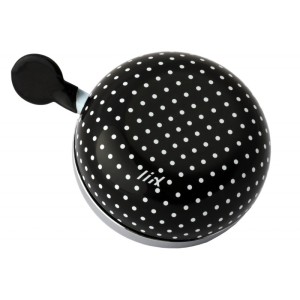 6766 Liix Ding Dong Bell Polka Dots White Black