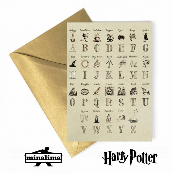 HARRY POTTER - HPCARD42 Harrys Alphabet - Harry Potter 1