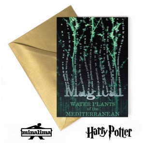 Magical Water Plants of the Mediterranean Card Harry Potter