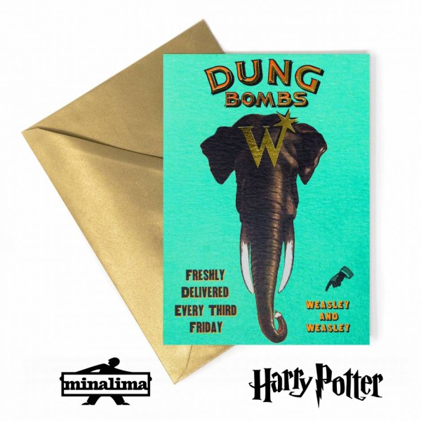 HARRY POTTER - HPCARD43 Dung Bombs - Harry Potter 1