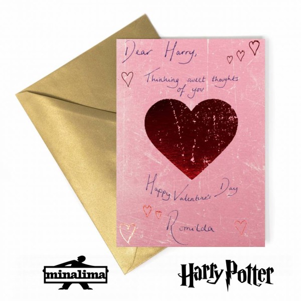 HARRY POTTER - HPCARD64 Rodmilda Vene Valentines Card - Harry Potter 1
