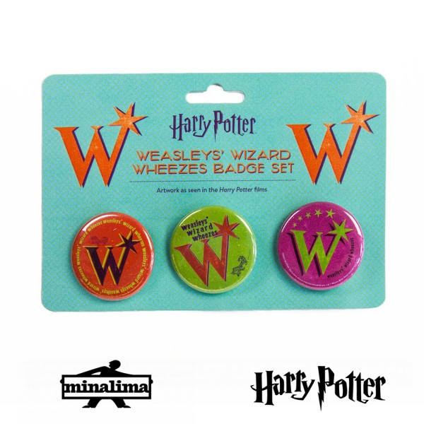 HARRY POTTER - WPINSET01 Harry Potter - Weasley Pin Set 1
