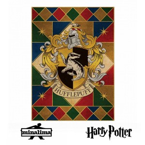 HPP17 Harry Potter Poster - Hufflepuff Crest