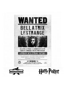 HPP10 Harry Potter - Wanted Bellatrix Lestrange Poster постер