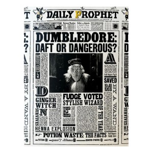 Postcard "Dumbledore: Daft or Dangerous"
