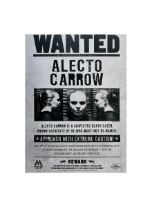 Postcard "Wanted: Alecto Carrow" 