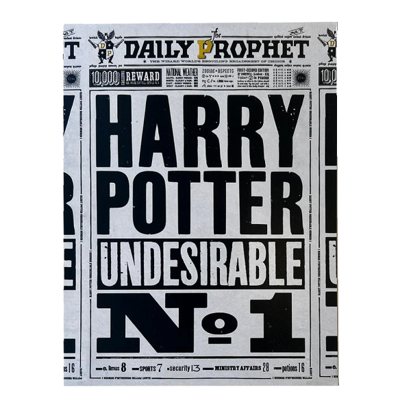 HARRY POTTER - Postcard "Undesirable No.1" 1