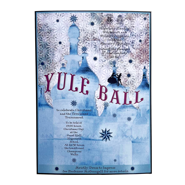HARRY POTTER - Postcard "Yule Ball" 1
