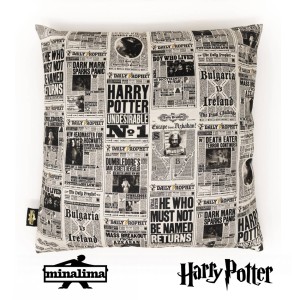HPCC03 Harry Potter Cushion - Daily Prophet