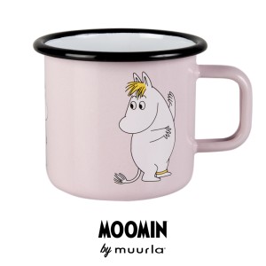 1701-037-10 Enamel Mug 3.7dl - Moomin Snorkmaiden Retro