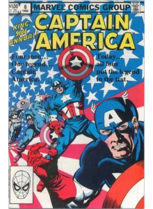 Комикс 1982 Captain America Annual 6