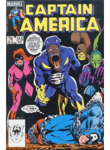 Комикс 1986-03 Captain America 315