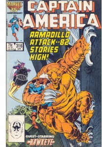 Комикс 1986-04 Captain America 316