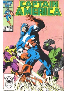 Комикс 1986-12 Captain America 324