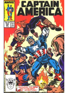 Комикс 1987-11 Captain America 335