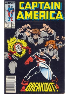 Комикс 1988-04 Captain America 340